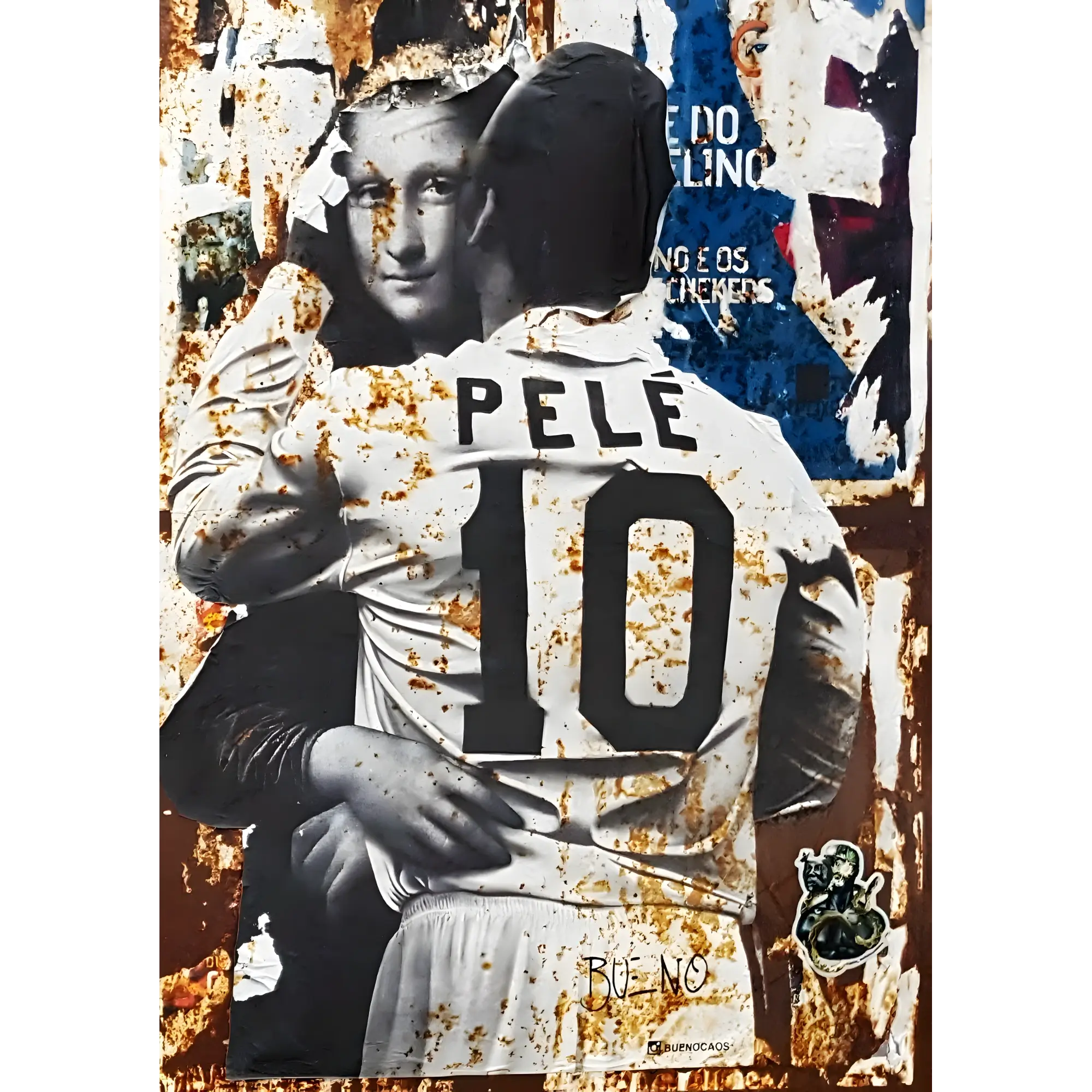 Mona Lisa meets Pele / S